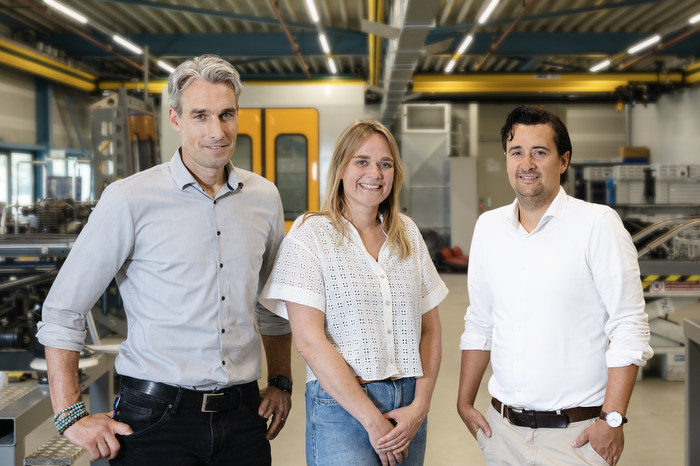 Bas Wasser van NS en Eefje Wolff eb Thijs van Riel van Technicum - VoorWerk 7 2025