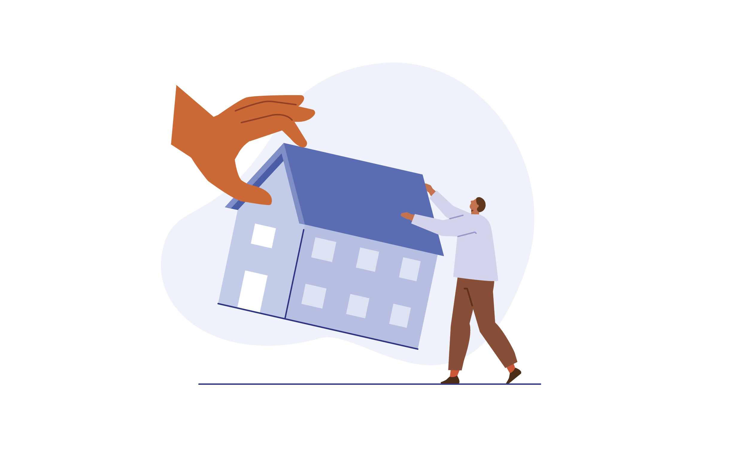 Illustratie Scheiding wonen en werk - VoorWerk 12 2026
